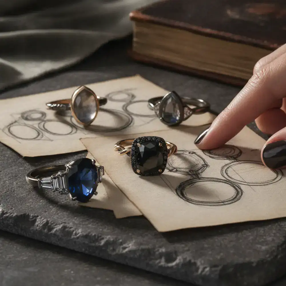 Anillos de compromiso y diseño