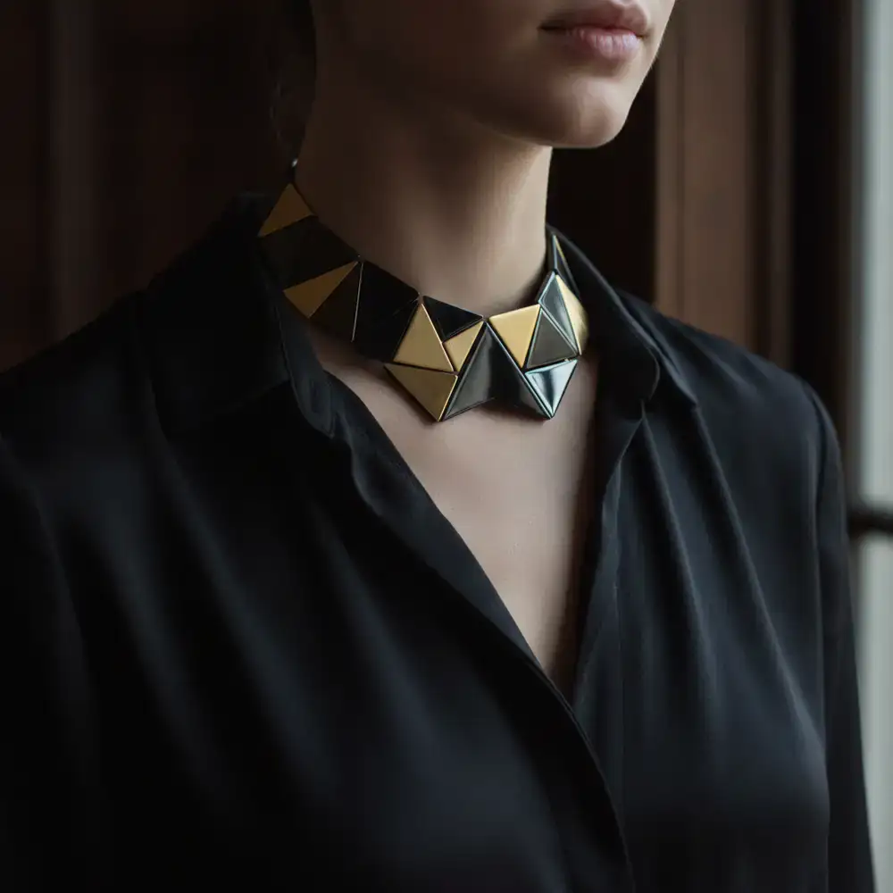 Collar geométrico